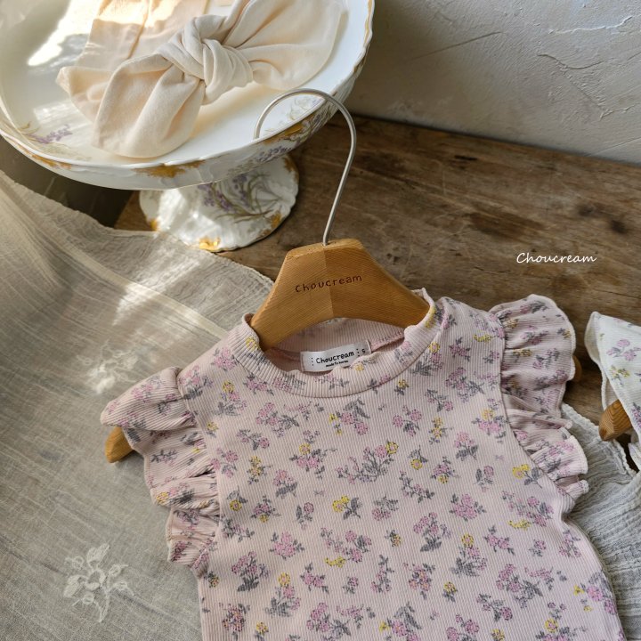 Choucream - Korean Baby Fashion - #babyfashion - Floral Suit - 11