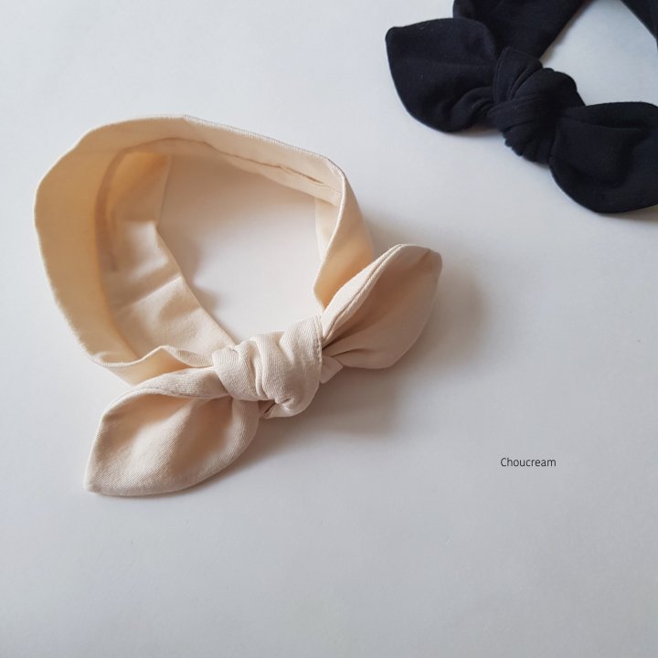 Choucream - Korean Baby Fashion - #babyfever - Plain Ribbon Headband - 12