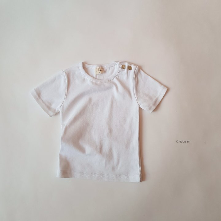 Choucream - Korean Baby Fashion - #babyfever - Bebe Basic Tee (Summer) - 6
