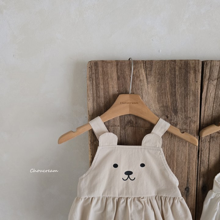Choucream - Korean Baby Fashion - #babyfashion - Baby Bear Overall Suit (Summer) - 4