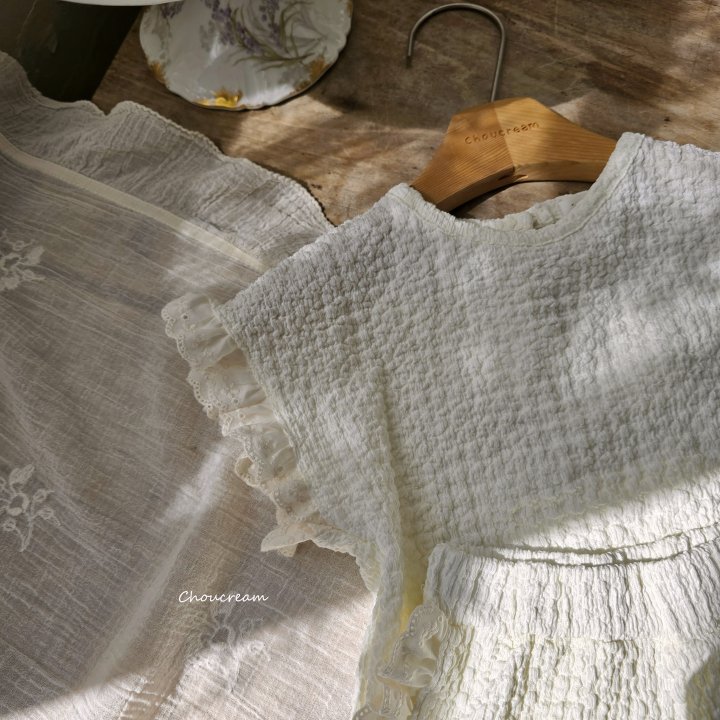 Choucream - Korean Baby Fashion - #babyfever - Liz Frill Set (Top + Shorts Set) - 7