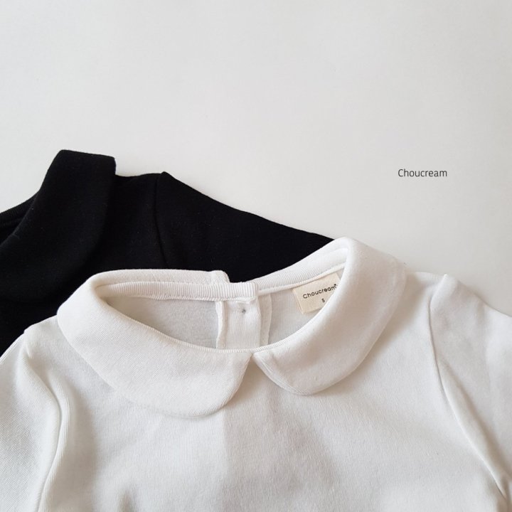 Choucream - Korean Baby Fashion - #babygirlfashion - Bebe Collar Tee (Summer) - 8