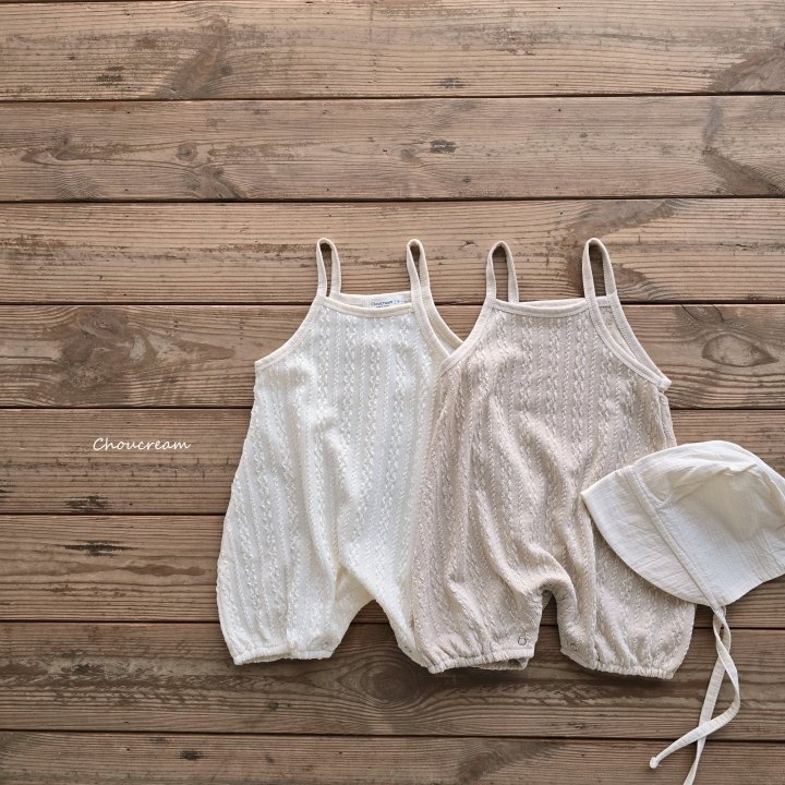 Choucream - Korean Baby Fashion - #babygirlfashion - Rope Knit Suit - 2