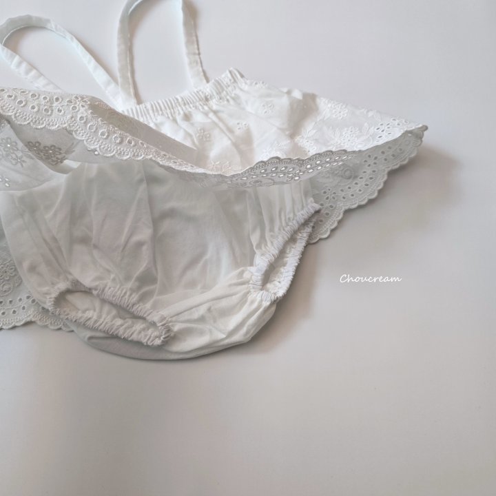 Choucream - Korean Baby Fashion - #babyfever - Lace Skirt Bloomer - 4