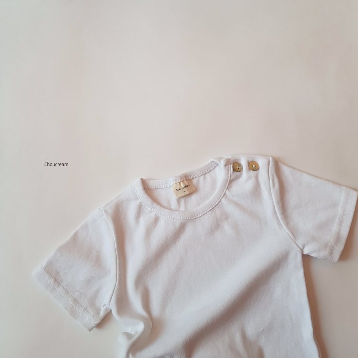 Choucream - Korean Baby Fashion - #babylifestyle - Bebe Basic Tee (Summer) - 8