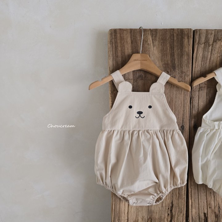 Choucream - Korean Baby Fashion - #babylifestyle - Baby Bear Overall Suit (Summer) - 6