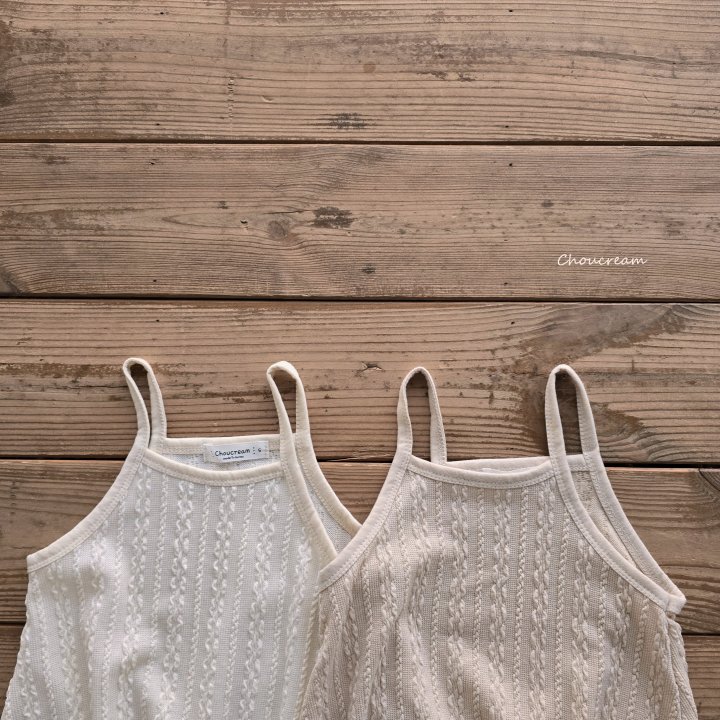 Choucream - Korean Baby Fashion - #babylifestyle - Rope Knit Suit - 3
