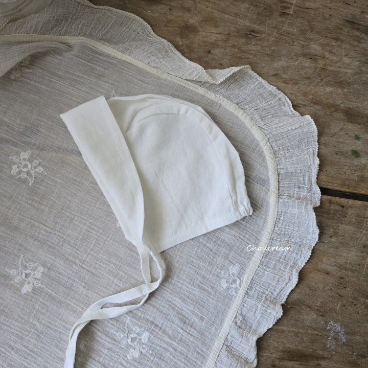 Choucream - Korean Baby Fashion - #babylifestyle - Linen Bonnet - 9