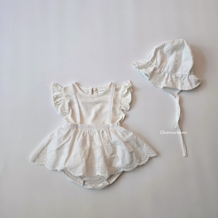 Choucream - Korean Baby Fashion - #babylifestyle - Lace Skirt Bloomer - 5