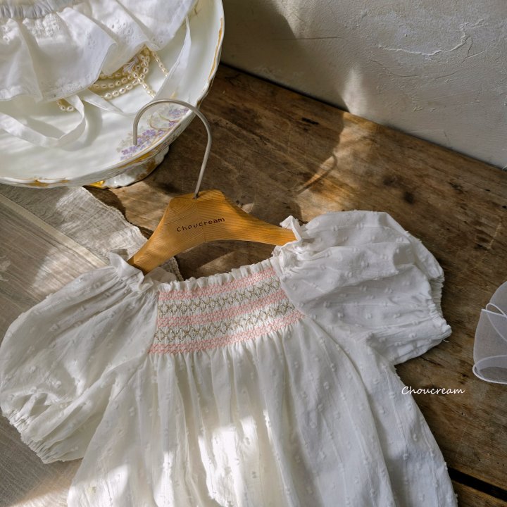 Choucream - Korean Baby Fashion - #babylifestyle - Emma Smocked Suit - 10