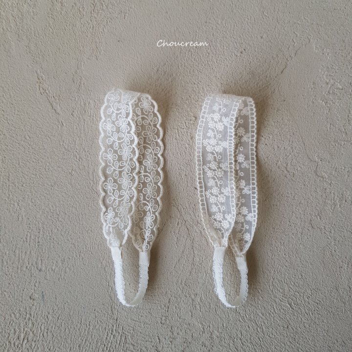 Choucream - Korean Baby Fashion - #babyoninstagram - Lace Headband - 2
