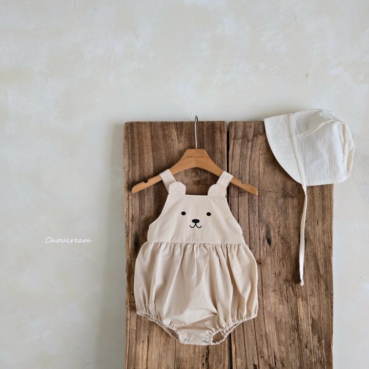 Choucream - Korean Baby Fashion - #babyoninstagram - Baby Bear Overall Suit (Summer) - 7