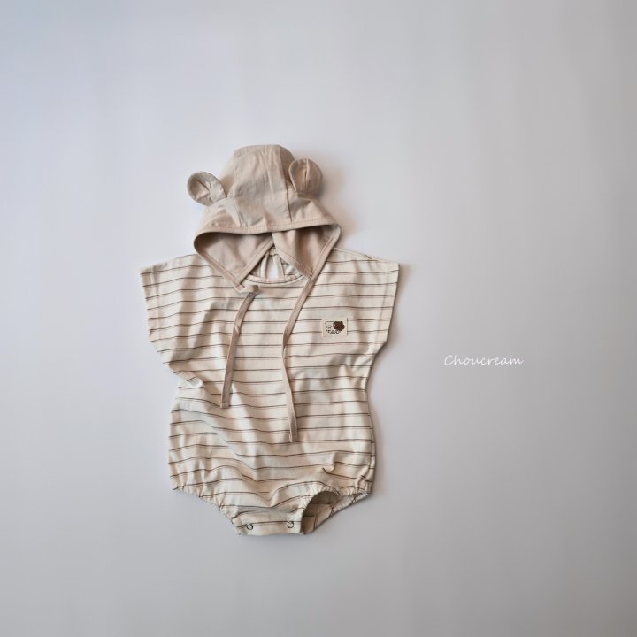 Choucream - Korean Baby Fashion - #babyoninstagram - Striped Suit - 9