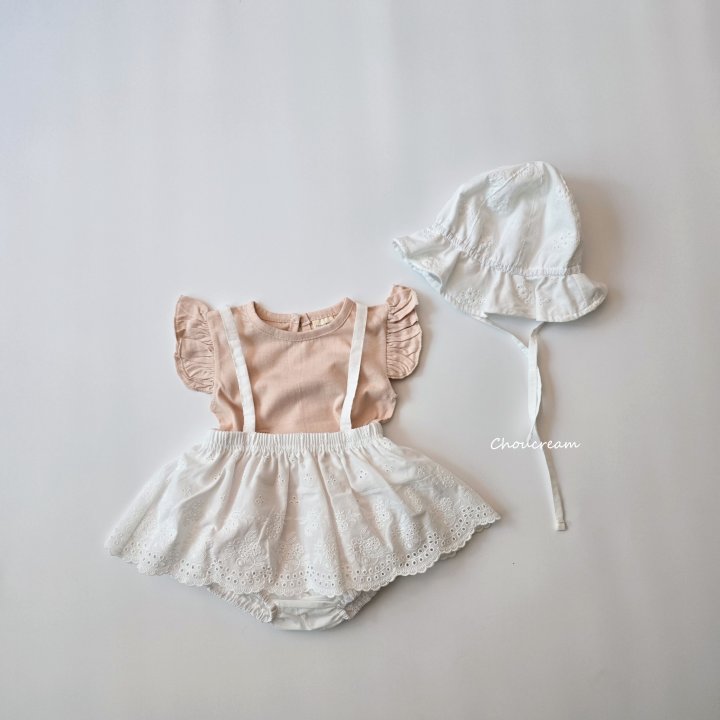 Choucream - Korean Baby Fashion - #babyoninstagram - Lace Skirt Bloomer - 6