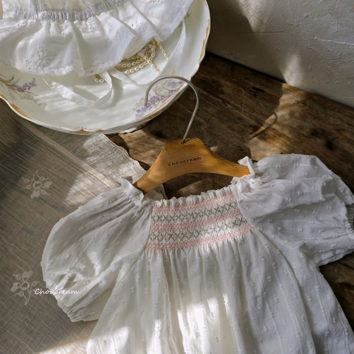 Choucream - Korean Baby Fashion - #babyoninstagram - Emma Smocked Suit - 11