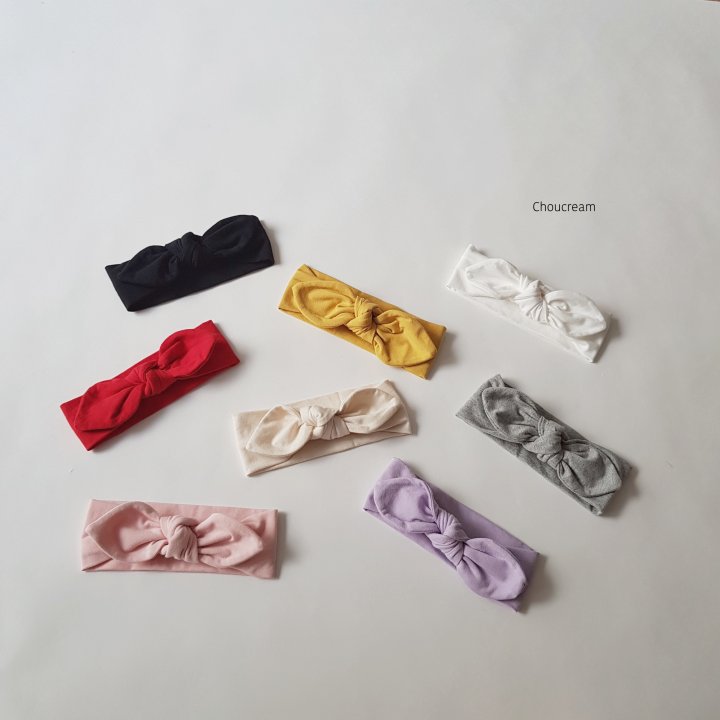 Choucream - Korean Baby Fashion - #babyootd - Plain Ribbon Headband