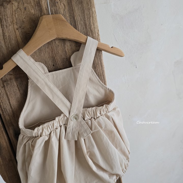 Choucream - Korean Baby Fashion - #babyootd - Baby Bear Overall Suit (Summer) - 8
