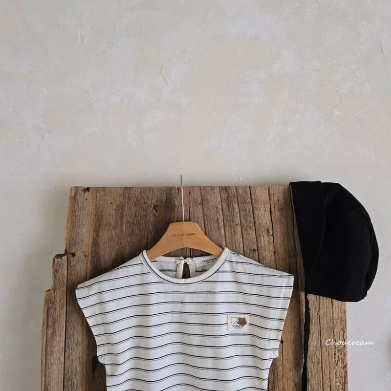 Choucream - Korean Baby Fashion - #babyootd - Striped Suit - 10