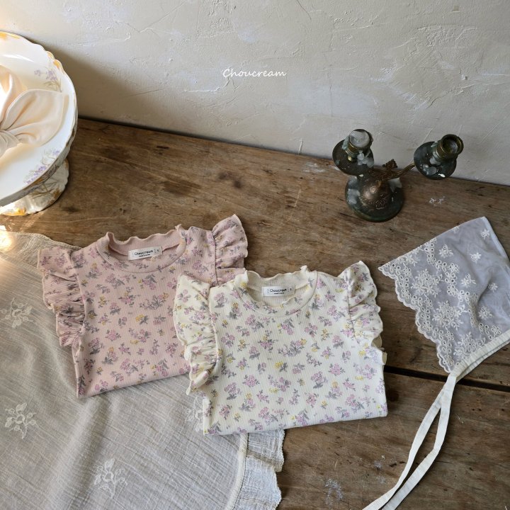 Choucream - Korean Baby Fashion - #babyootd - Floral Suit