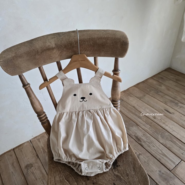 Choucream - Korean Baby Fashion - #babyoutfit - Baby Bear Overall Suit (Summer) - 9