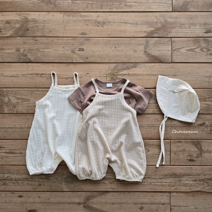 Choucream - Korean Baby Fashion - #babyoutfit - Rope Knit Suit - 7