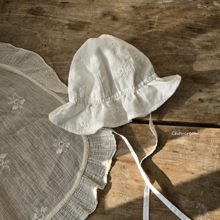 Choucream - Korean Baby Fashion - #babyoutfit - Lace Bucket Hat - 3
