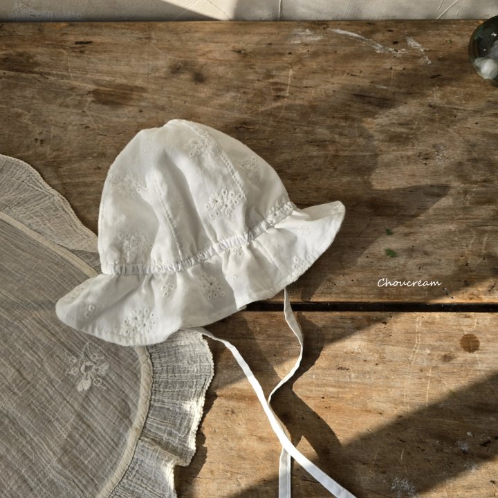 Choucream - Korean Baby Fashion - #babyoutfit - Lace Bucket Hat - 4