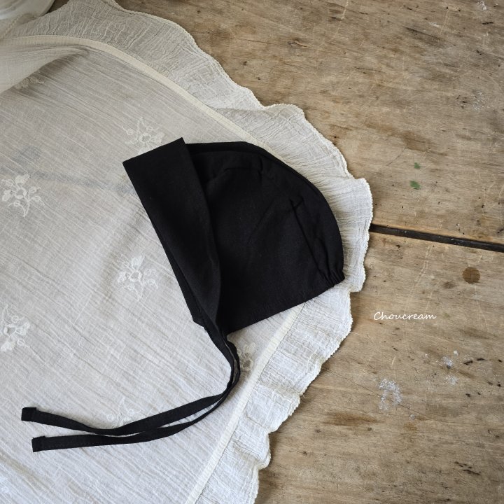 Choucream - Korean Baby Fashion - #babyoutfit - Linen Bonnet - 12