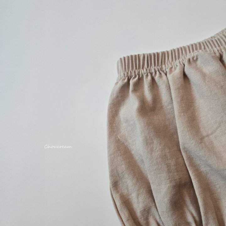 Choucream - Korean Baby Fashion - #babyoutfit - Linen Bloomer - 10