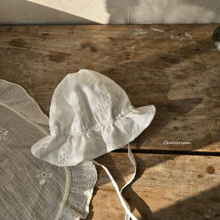 Choucream - Korean Baby Fashion - #babywear - Lace Bucket Hat - 5