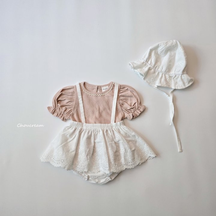 Choucream - Korean Baby Fashion - #babywear - Lace Skirt Bloomer - 10