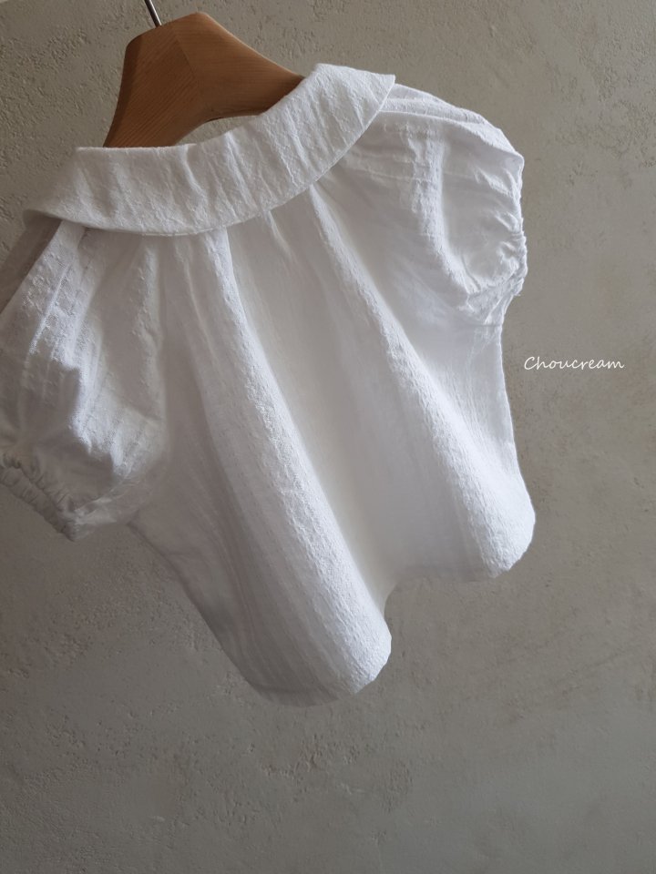 Choucream - Korean Baby Fashion - #babywear - Round Collar Blouse (Summer) - 9