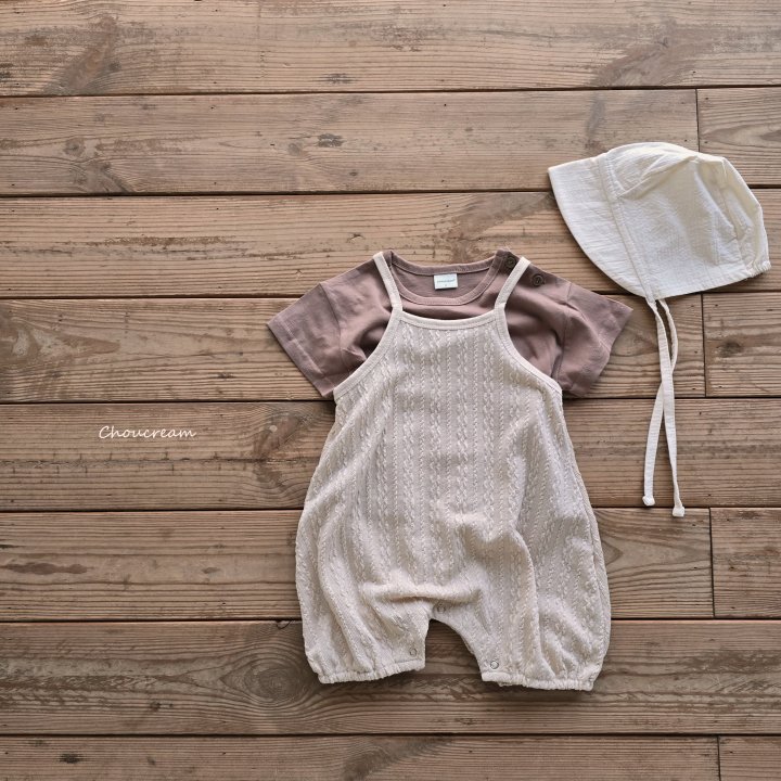 Choucream - Korean Baby Fashion - #onlinebabyboutique - Rope Knit Suit - 9