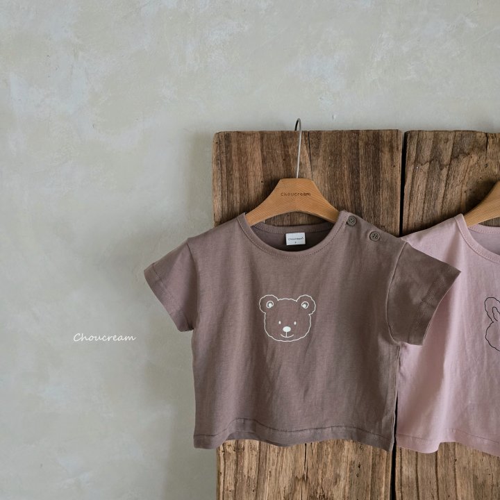 Choucream - Korean Baby Fashion - #onlinebabyboutique - Animal Tee - 3