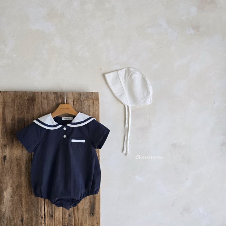 Choucream - Korean Baby Fashion - #onlinebabyboutique - Sailor Collar Suit - 6