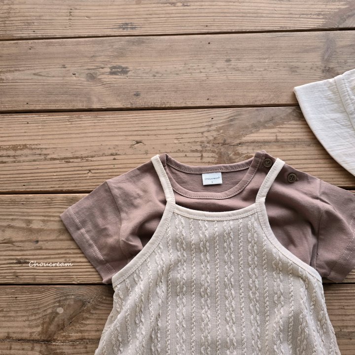 Choucream - Korean Baby Fashion - #onlinebabyshop - Rope Knit Suit - 10