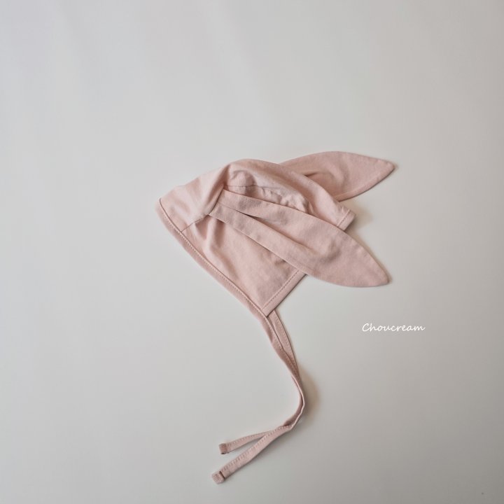 Choucream - Korean Baby Fashion - #onlinebabyshop - Pink Bunny Hat - 2