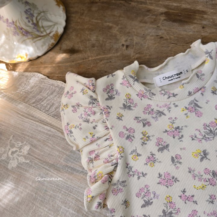 Choucream - Korean Baby Fashion - #onlinebabyshop - Floral Suit - 6
