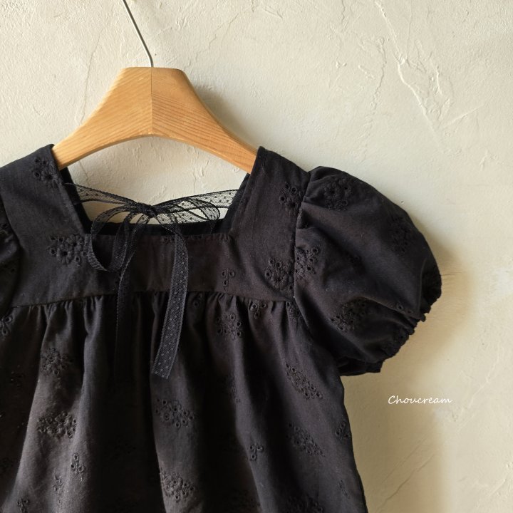 Choucream - Korean Baby Fashion - #smilingbaby - Puff Lace One-piece - 7