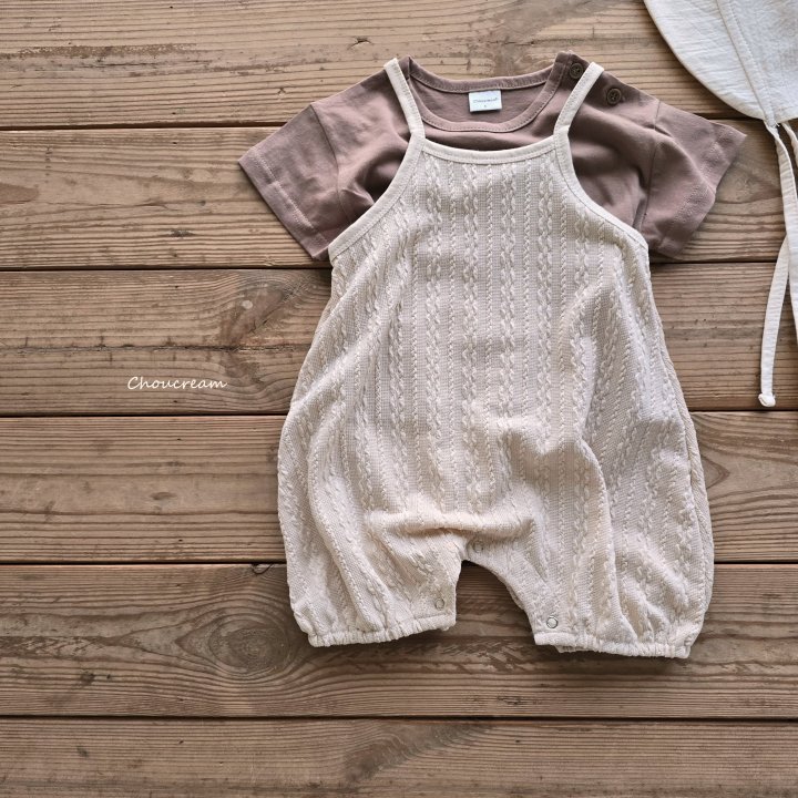 Choucream - Korean Baby Fashion - #smilingbaby - Rope Knit Suit - 11