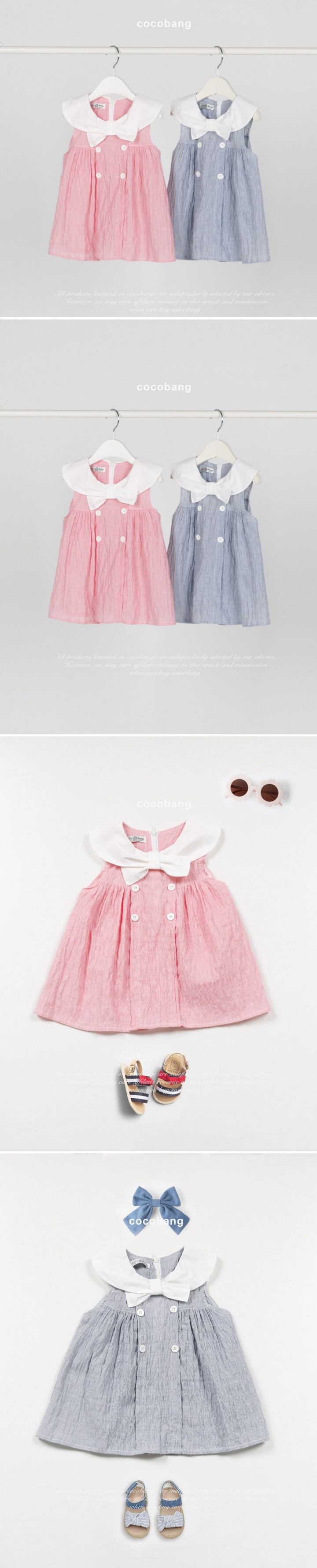 Cocobang - Korean Baby Fashion - #onlinebabyboutique - Yoru Sleeveless One-piece