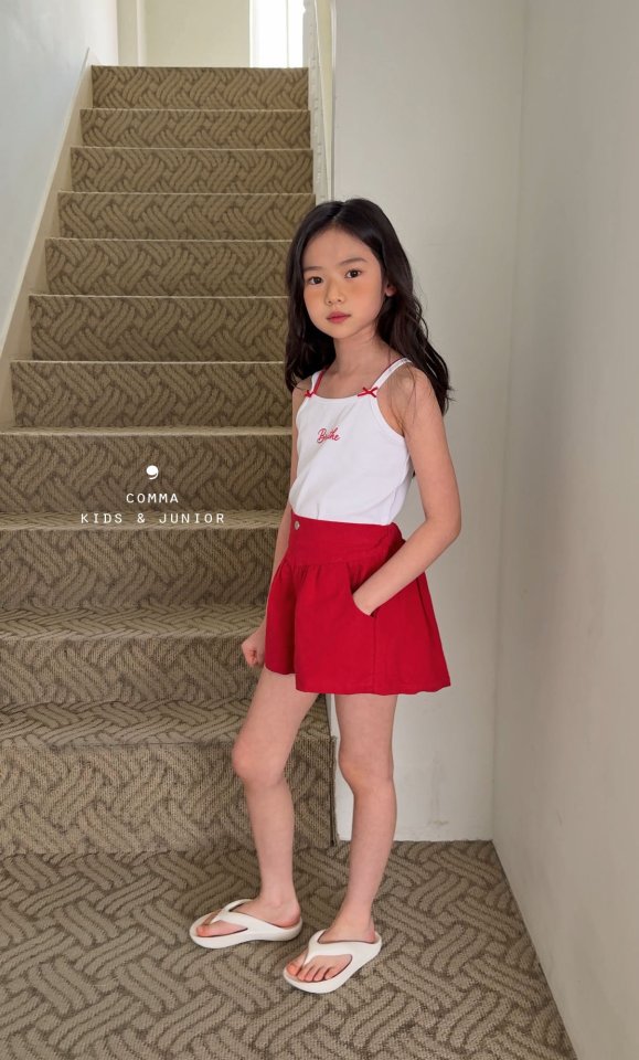 Comma - Korean Children Fashion - #Kfashion4kids - Double Strap Sleeveless - 12