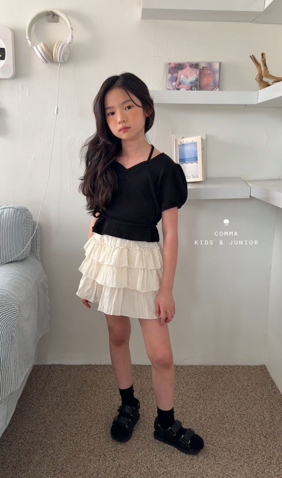 Comma - Korean Children Fashion - #childofig - High Tiered Skirt - 12