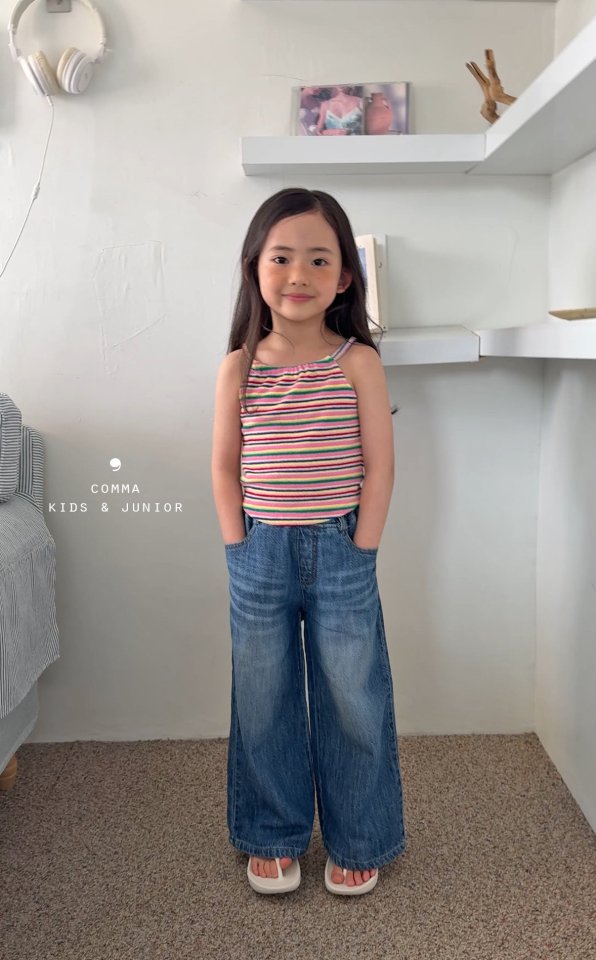 Comma - Korean Children Fashion - #childofig - Halter Strap Sleeveless - 5