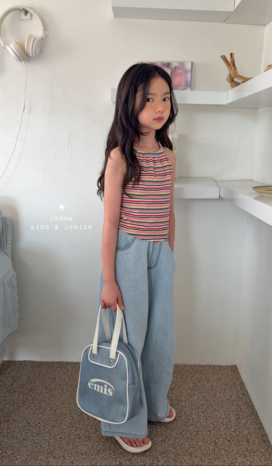 Comma - Korean Children Fashion - #childofig - Halter Strap Sleeveless - 6