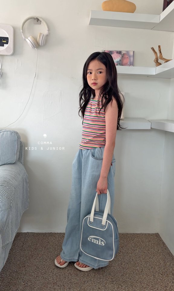 Comma - Korean Children Fashion - #childrensboutique - Halter Strap Sleeveless - 7