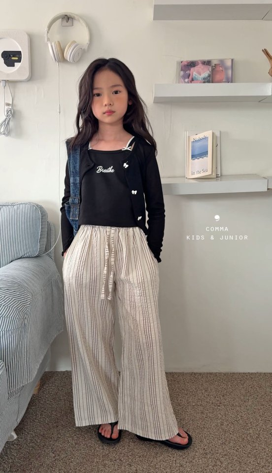 Comma - Korean Children Fashion - #discoveringself - Summer Ribbon Cardigan - 11