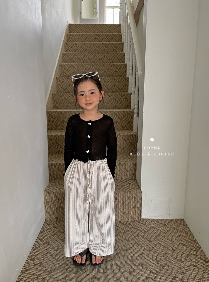 Comma - Korean Children Fashion - #fashionkids - Summer Ribbon Cardigan - 12