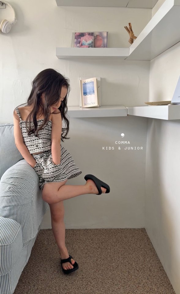 Comma - Korean Children Fashion - #kidsshorts - Bustier Set - 3