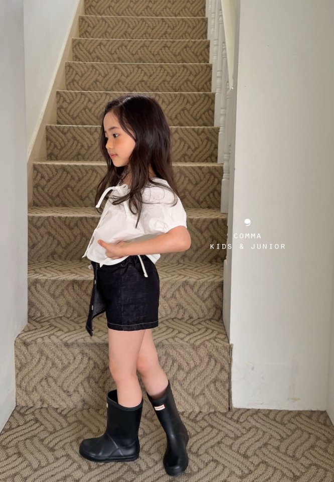 Comma - Korean Children Fashion - #kidsshorts - Puff Blouse - 12